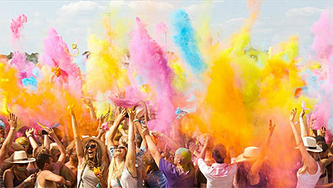 Holi One Inspired by Holi Festival of India Holi One Inspired by Holi Festival of India